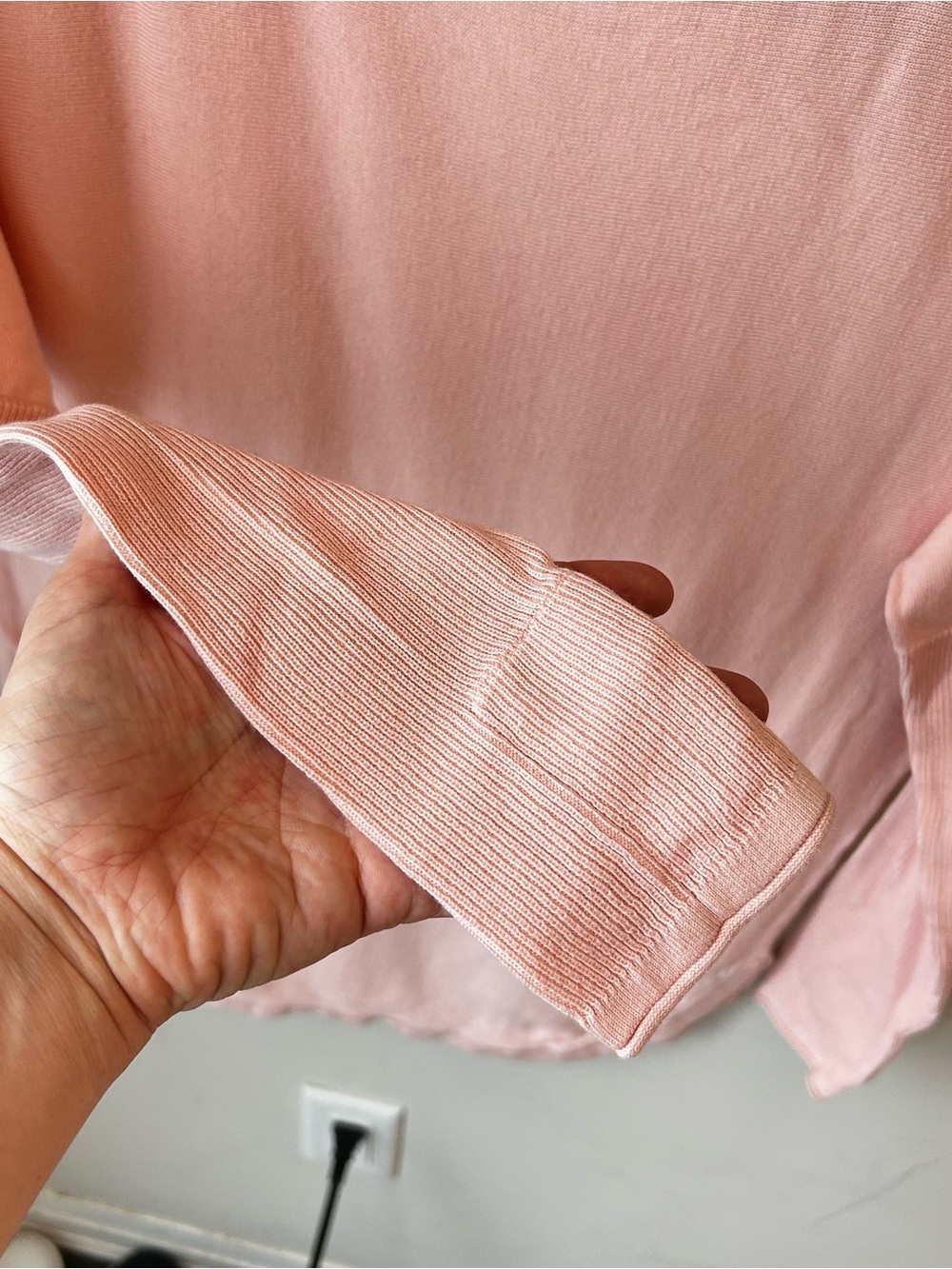 lululemon athletica Dusty Pink Crewneck Shirt Athleisure Size 6 Loungewear - Picture 3 of 13